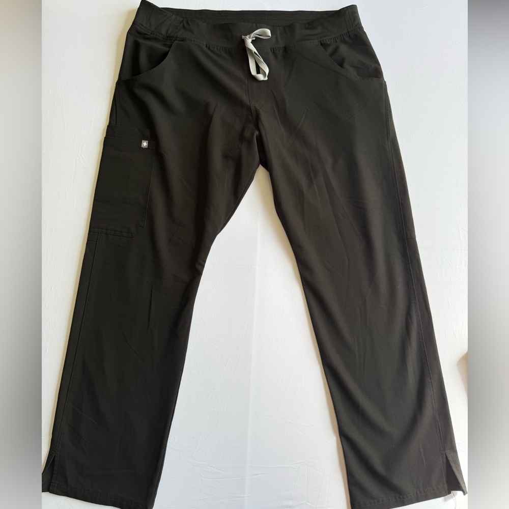 Figs Men's Black Joggers with Drawstring